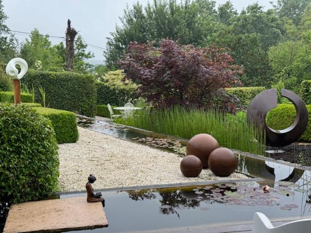 לינה וארוחת בוקר Grez-Doiceau Zen Retreat Met Jacuzzi מראה חיצוני תמונה